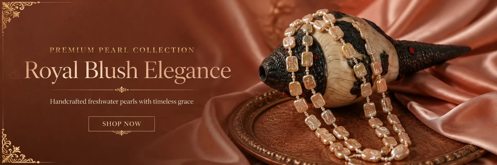 Royal Blush Elegance premium pearl collection